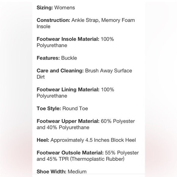 Women’s Universal Thread India Platform Heels - Picture 7 of 7